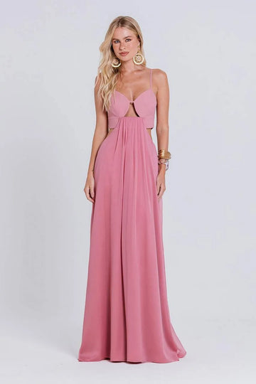 CHARTH - Vestido Longo Cora Lotus